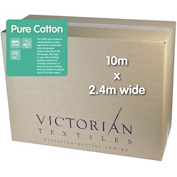 Cotton 100% - 2.4m x 10m Box